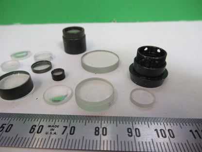 OPTICAL LASER LOT MINI LENSES PHOTONICS OPTICS LENS AS PICTURED V1-A-39