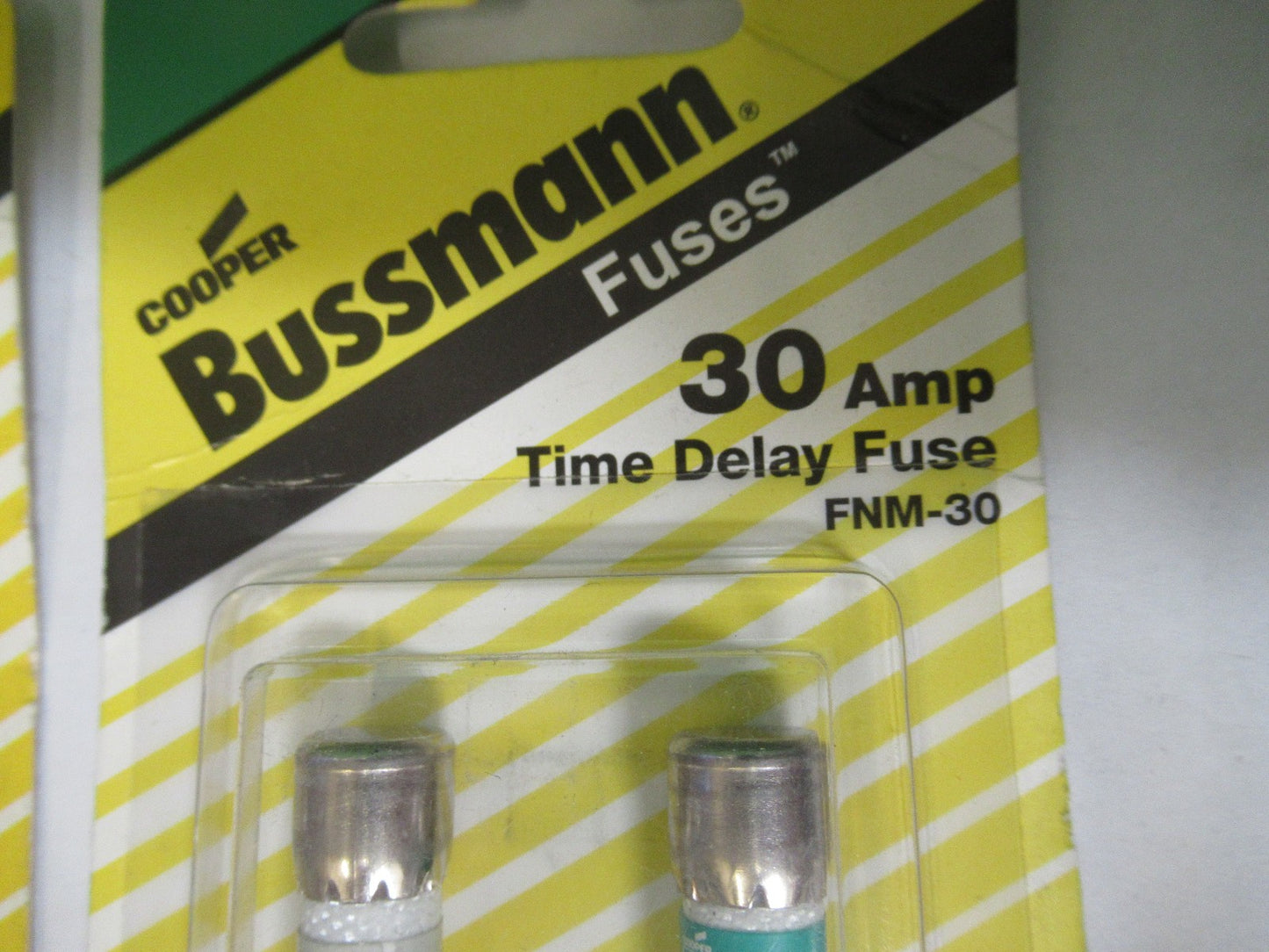 LOT 4 pcs BUSSMANN FUSES TIME DELAY 30 AMPS AS PICTURED T6-B-16