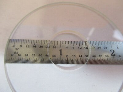 Antique Ernst Leitz Wetzlar Glass Round Donut Stage Microscope Part Pictured