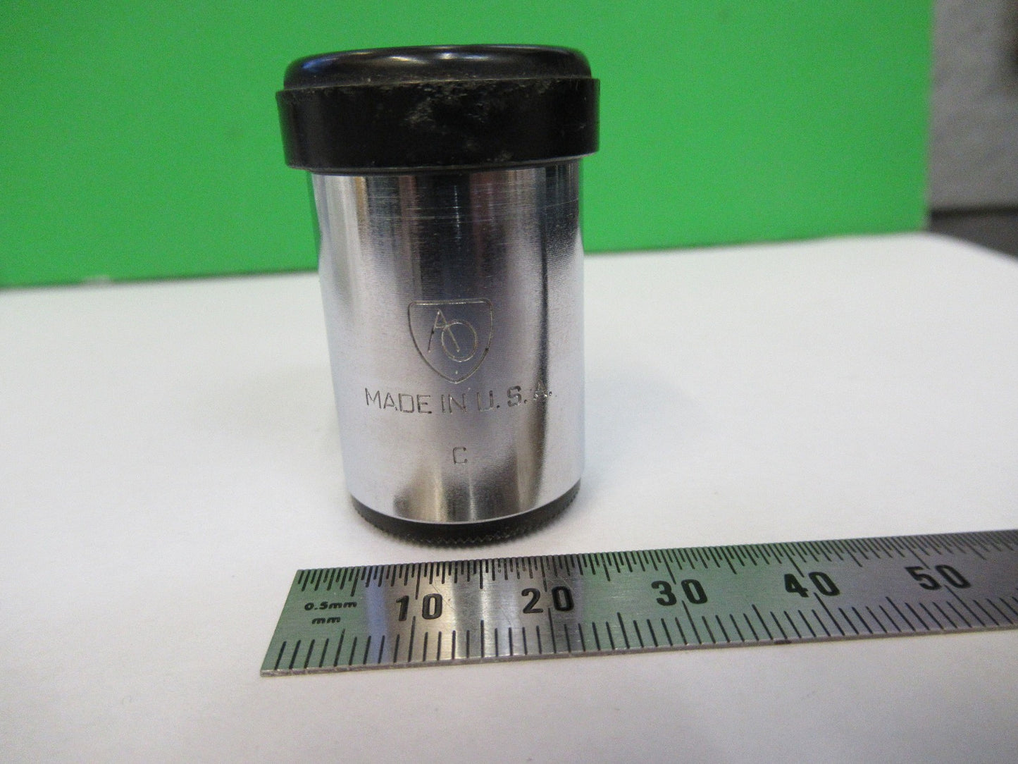 SPENCER AO 10X OCULAR COMPENS EYEPIECE LENS MICROSCOPE PART AS PICTURED V3-A-09