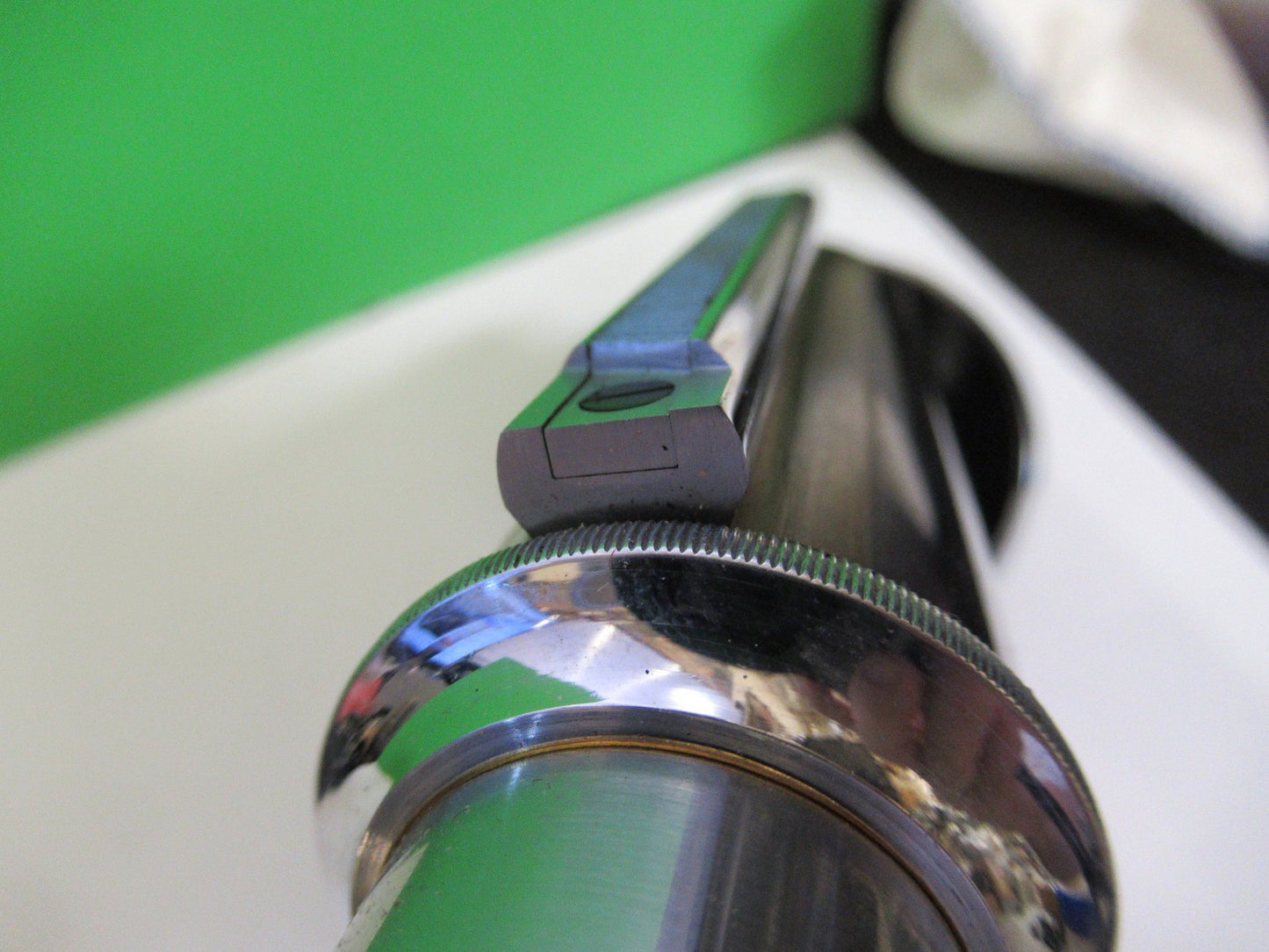 ANTIQUE SEIBERT WETZLAR tubus + nosepiece MICROSCOPE PART AS PIC U9-A-12