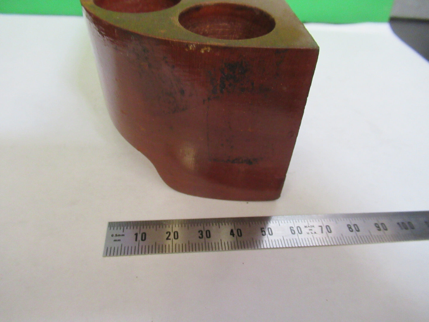 Spencer Lens Co. American Optical Co. Wood Carved for Cabinet Microscope Part