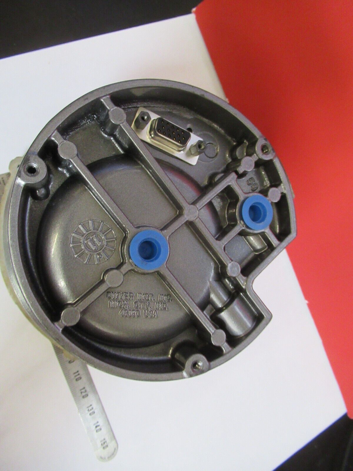 DWYER MODEL DH3-005 PRESSURE MONITORING WORKBENCH or CHAMBER AS PICTURED G4-A-10