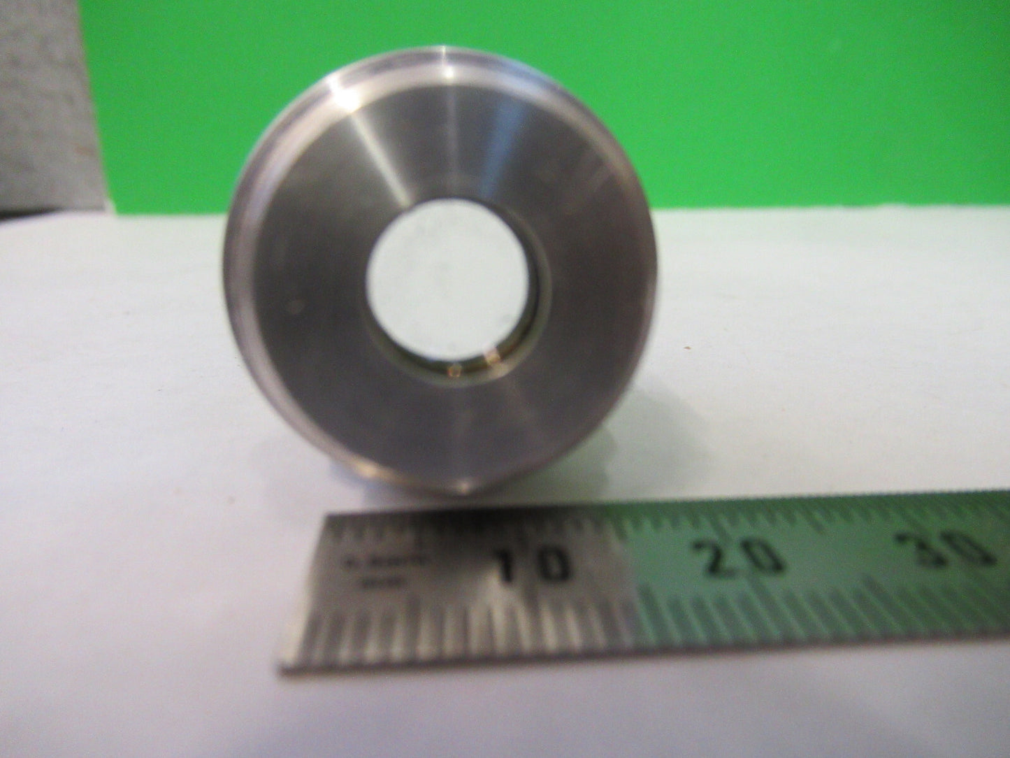 REICHERT 4X OBJECTIVE INFINITY OPTICS LENS MICROSCOPE PART AS PICTURED S1-B-47