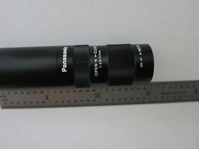 OPTICAL MICROSCOPE PANASONIC OBJECTIVE GP-LP12TA  JAPAN OPTICS BIN#J6-06