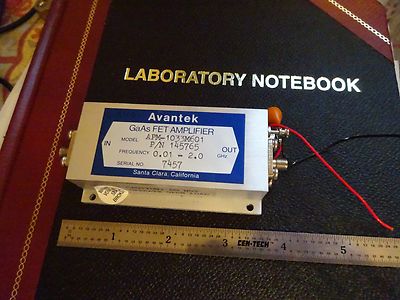 RF Microwave Frequency Amplifier 2 GHz Avantek GaAs Fet APM-1033