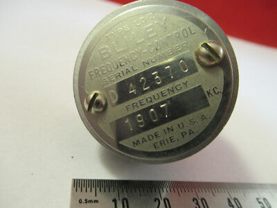 BLILEY ELECTRIC LD2 1907 KC ANTIQUE QUARTZ CRYSTAL FREQUENCY RADIO #FT-1-Z