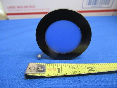Reichert Austria Mounted Blue Filter Microscope Part Optics