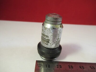 FOR PARTS WILD SWISS HI 100X OBJECTIVE MICROSCOPE PART OPTICS AS PICTURED 9-A-88