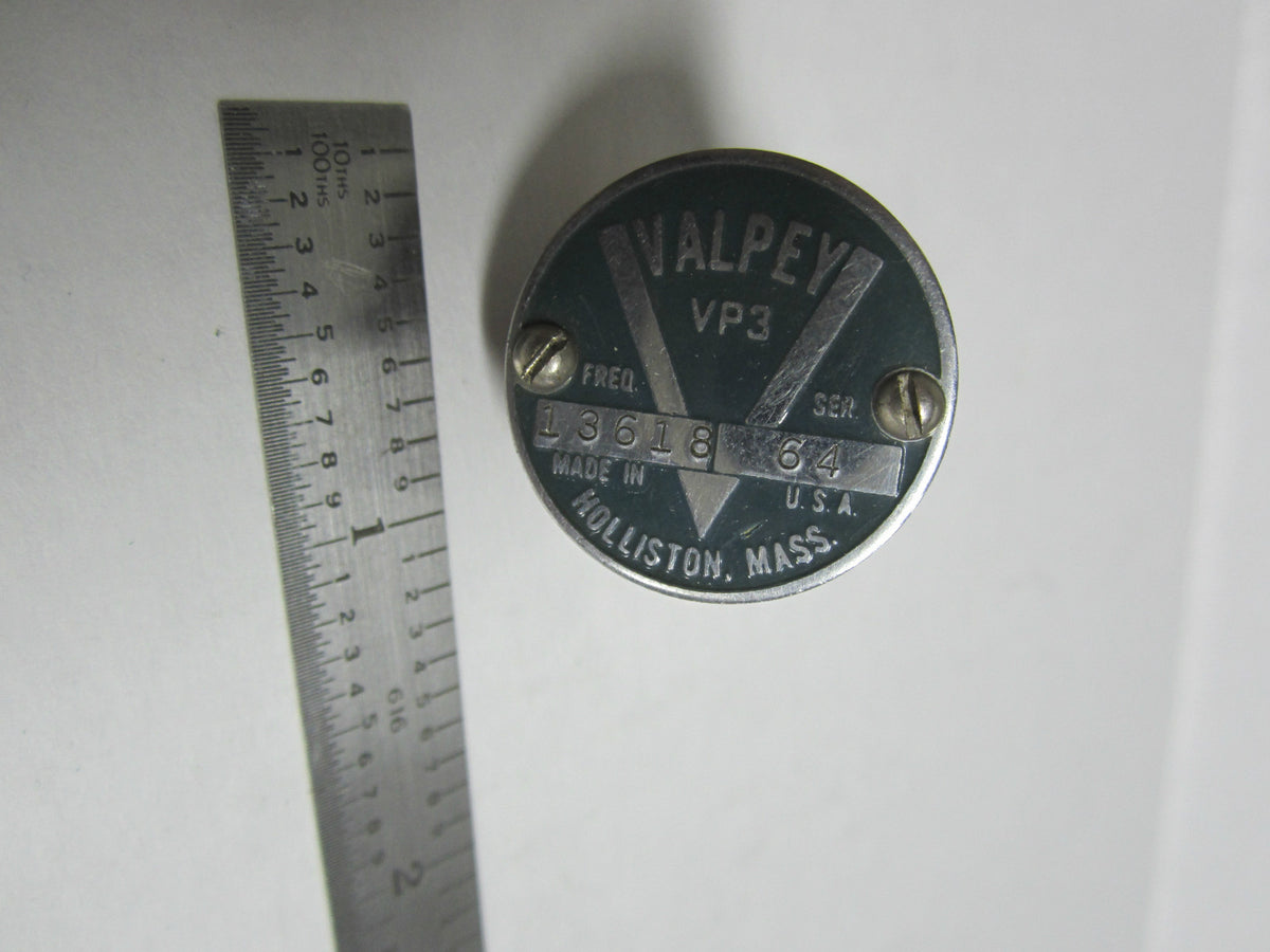 Valpey Fisher VP3 Quartz Crystal 13618 Kc Vintage Radio Tube