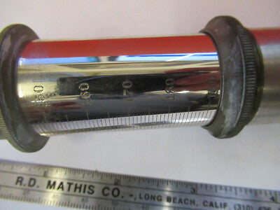 ANTIKES BAUSCH LOMB MESSING INT TUBUS MIKROSKOPTEIL WIE ABGEBILDET &amp;B9-FT-02 