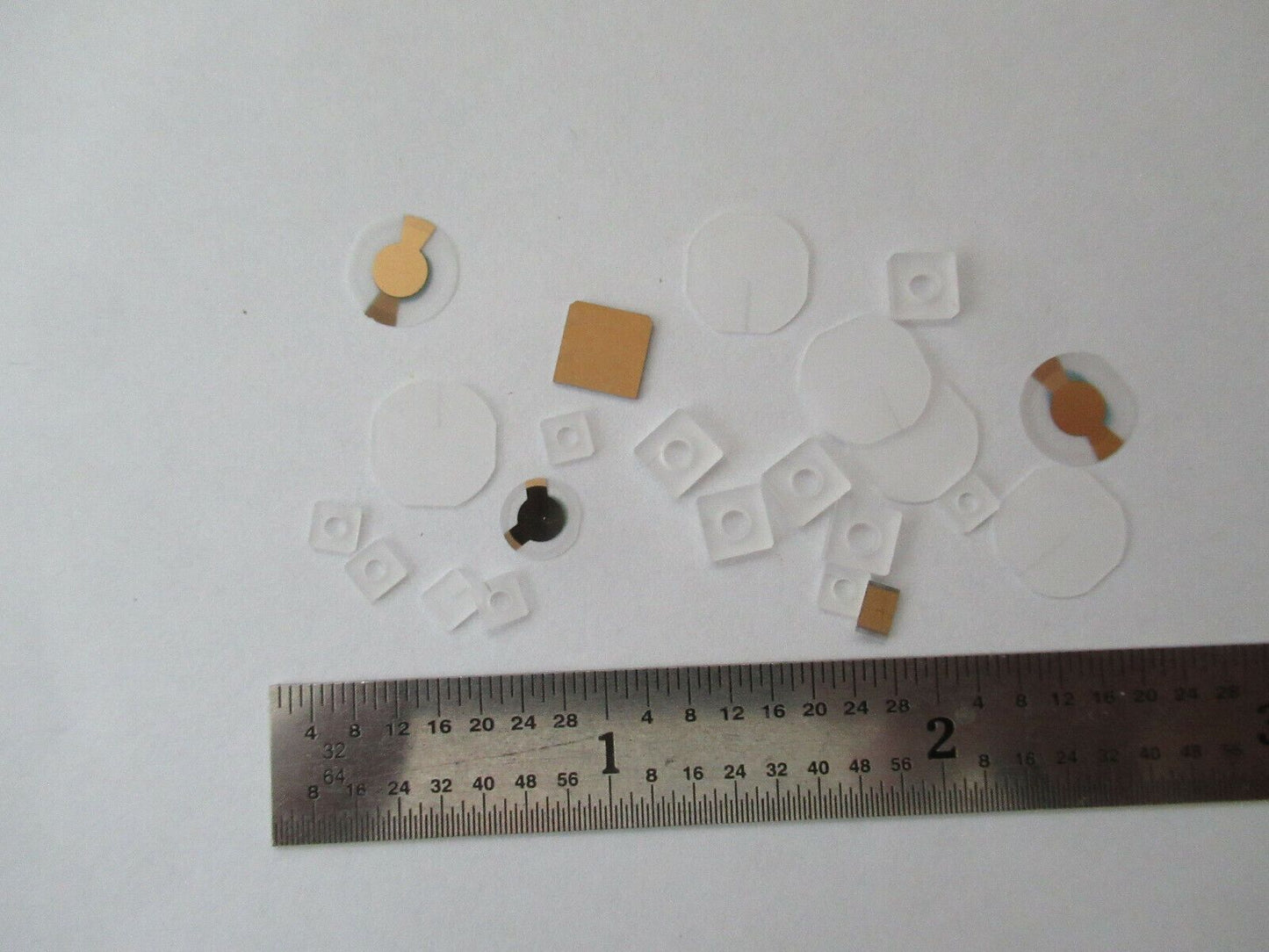 LOT BLANK PIEZOELECTRIC QUARTZ CRYSTAL X- Y- YX-CUT PIEZO SENSOR AS PIC #F5-A-62