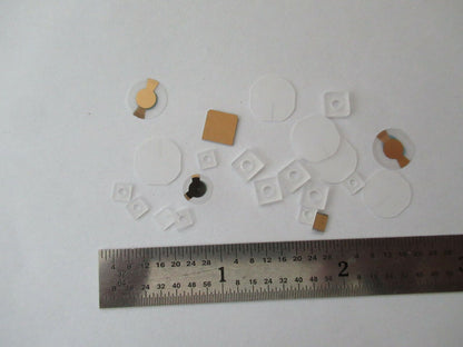 LOT BLANK PIEZOELECTRIC QUARTZ CRYSTAL X- Y- YX-CUT PIEZO SENSOR AS PIC #F5-A-62