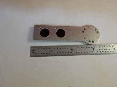 MICROSCOPE PART SLIDE FILTER GREEN OPTICS AS IS B#R5-A-14