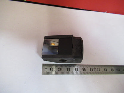 ANTIQUE BAUSCH LOMB OPTICS GLASS PRISM MICROSCOPE PART AS PICTURED S4-B-105
