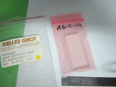Optical Melles Griot Glass Block Laser Optics