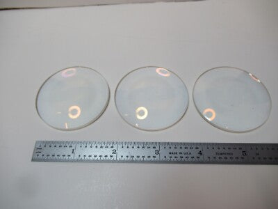 Optical Lot 3 Ea Glass Lenses BiCX Laser Optics