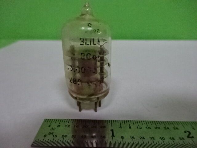 ANTIQUE QUARTZ BLILEY ELECTRIC GLASS PACKAGE + GETTER  FREQUENCY CONTROL #AQ-57