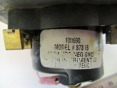 BELL 206 INDICATOR DATCON 873IB CLOCK AIRCRAFT PART AS PICTURED &C1-A-06