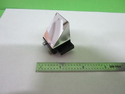 OPTICAL MICROSCOPE MOUNTED MIRROR or LASER OPTICS BIN#V3-12