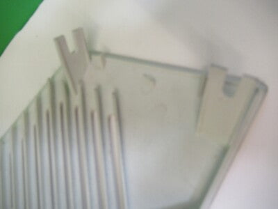 LEICA DMR PLASTIC COVER CORNER MICROSCOPE PART AS PICTURED &58-B-30