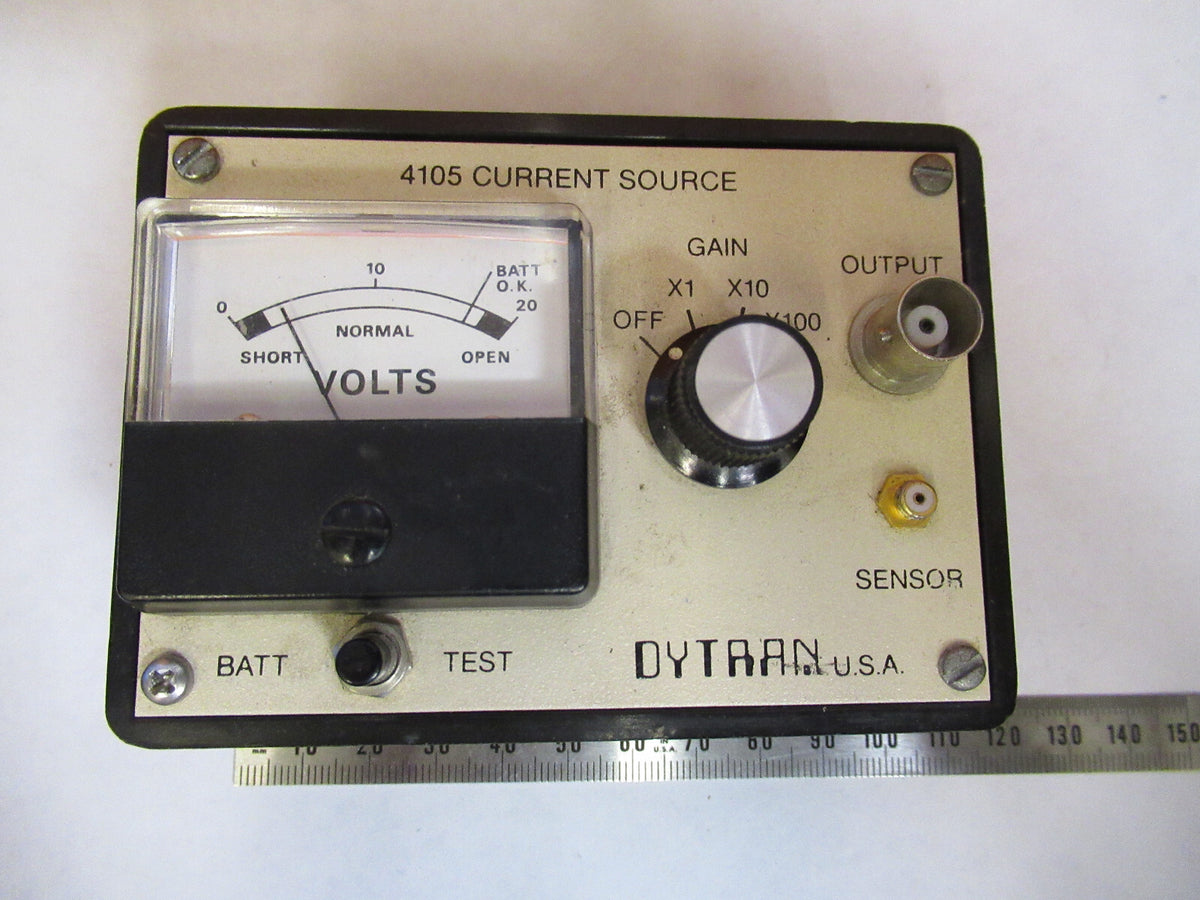 DYTRAN 4105 CURRENT SOURCE  ICP BATTERY POWER SUPPLY for ACCELEROMETER 47-FD-01