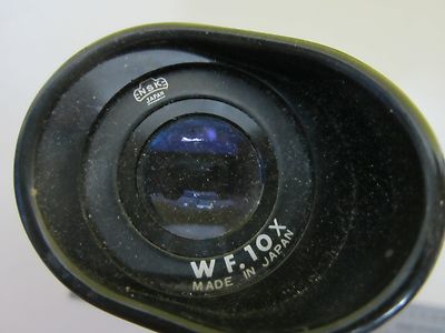 MICROSCOPE PART EYEPIECE NSK JAPAN WF 10X OPTICS AS IS BIN#U3-14