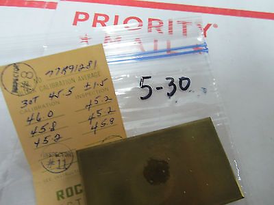 METROLOGY INSPECTION ROCKWELL HARDNESS TEST STANDARD BIN#5-30