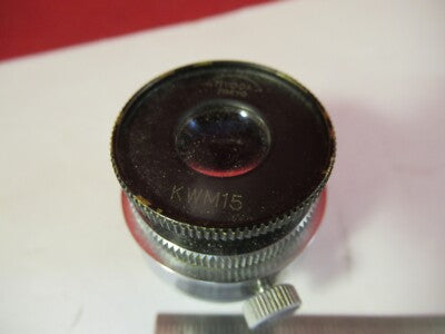 TIYODA JAPAN EYEPIECE OCULAR KWM15 OPTICS MICROSCOPE PART AS PICTURED &95-B-32
