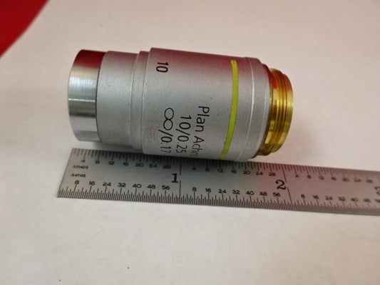 Microscope Part Reichert Plan Achro Objective Lens 10X Optics B