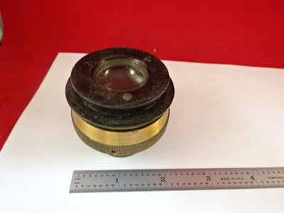 Vintage Antique Brass Optical Lens Collimator Optics B