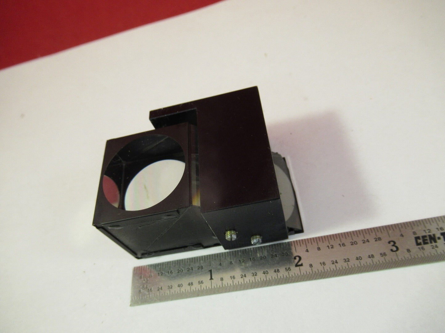 Olympus Japan Glass Prism Head Optics Microscope Part