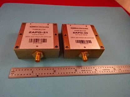 MINI CIRCUITS SPLITTER LOT ZAPD-21 -20 GHz MICROWAVE RF FREQUENCY AS IS #19-A-26