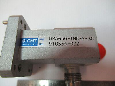MIL SPEC MICROWAVE WAVEGUIDE ADAPTER RADAR AIRCRAFT DRA650 CONTINENTAL  #G1-A-28