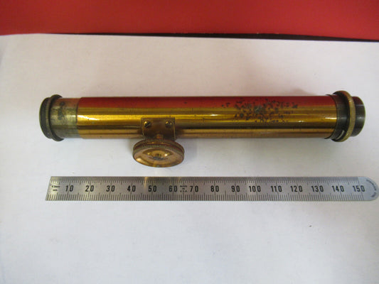 Antique Brass Beck UK Spectrometer Optics Microscope Part