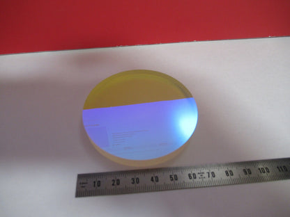 OPTICAL FLAT COATED FUSED SILICA PRO ZYGO LASER OPTICS AS PICTURED Q2-26