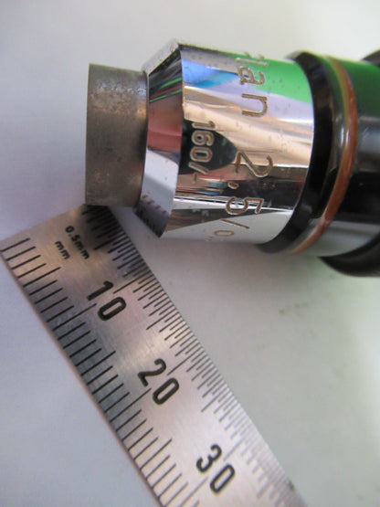 CARL ZEISS 2.5X /160 LENS OBJECTIVE OPTICS MICROSCOPE PART AS PICTURED &G7-A-16