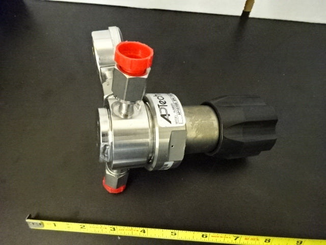 APTECH MANOMETER REGULATOR VALVE GAS PROCESS CONTROL AS IS #78-05