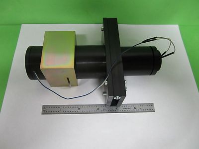 MICROSCOPE PART POLYVAR REICHERT LEICA INTERNAL LENS + DETECTOR AS IS BIN#S6-13