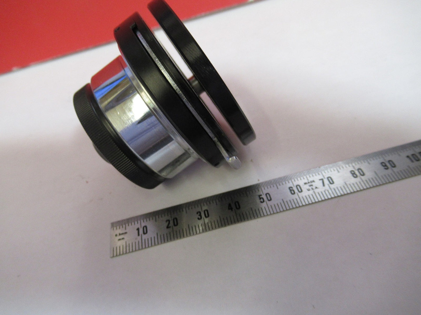 WILD HEERBRUGG SWISS M11 CONDENSER + IRIS MICROSCOPE PART AS PICTURED V7-A-93