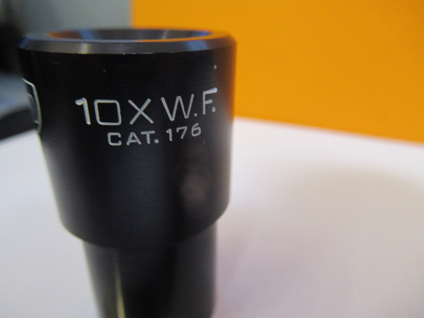 AO AMERICAN CAT 176 10X WF EYEPIECE OPTICS MICROSCOPE PART as pictured &A2-A-25
