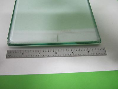 MIKROSKOPTEIL GROSSE GLASPLATTE PROBENTABELLE [Chips an den Ecken] BIN#S8-01