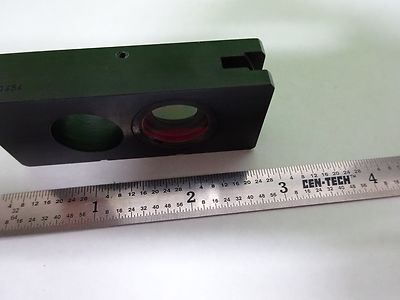 FOR PARTS MICROSCOPE LEITZ GERMANY POLARIZER POL 553454 OPTICS AS IS  BIN#Y3-81