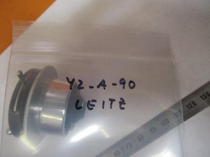 LEITZ GERMANY CONDENSER  MICROSCOPE PART AS PICTURED Y2-A-90