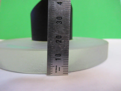 LARGE AUS JENA GERMANY MOUNTED MIRROR OPTICS MICROSCOPE PART AS PICTURED T2-A-46