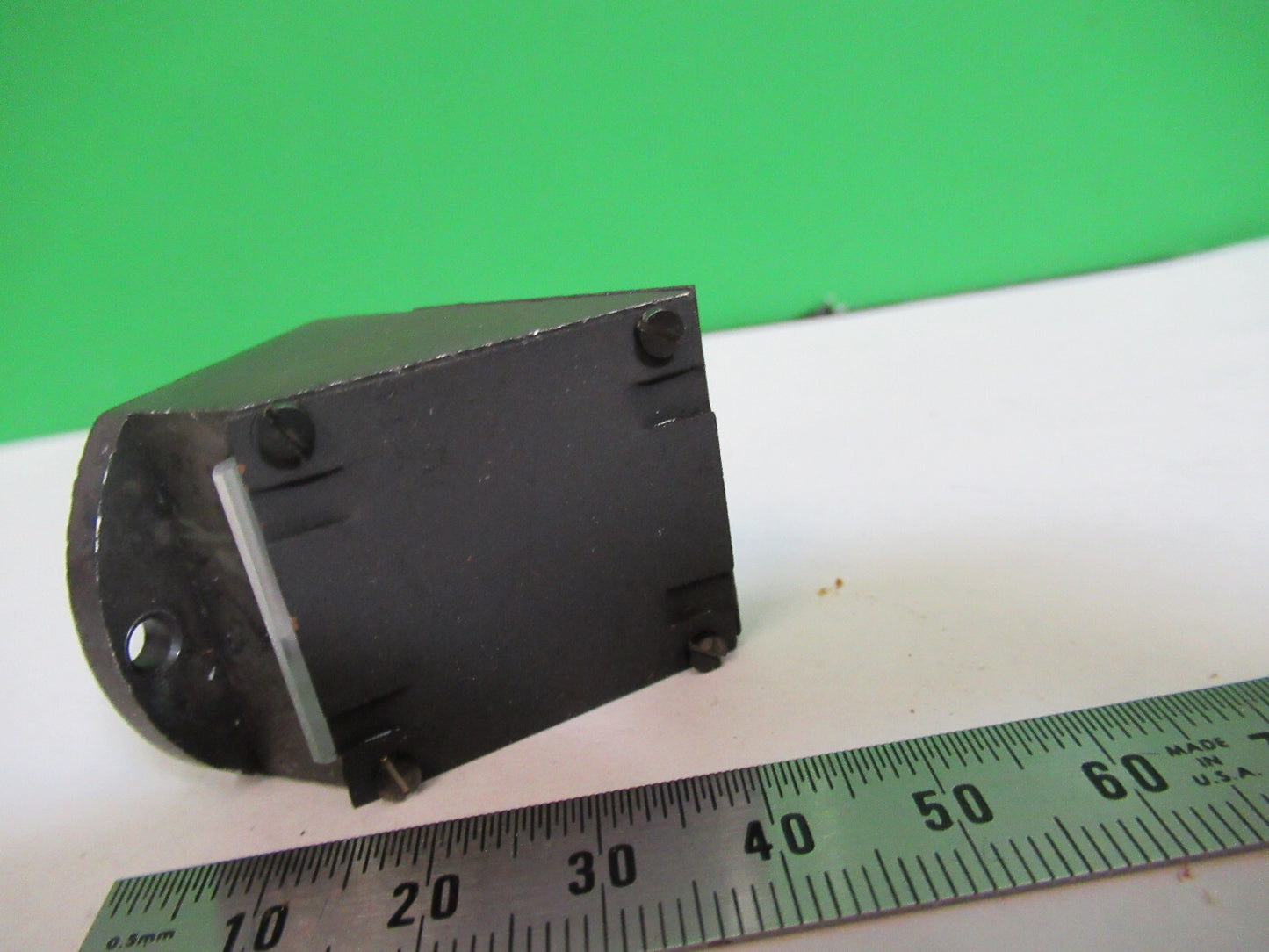 Olympus Japan Glass Prism Head Optics Microscope Part