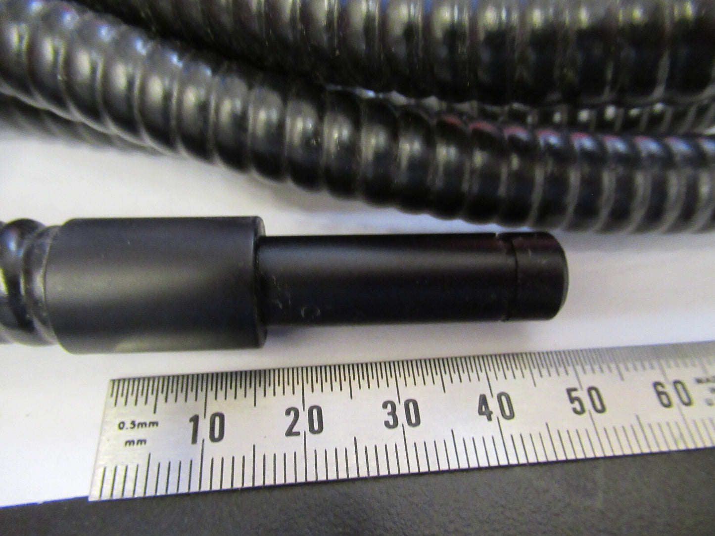 FOSTEC ILLUMINATOR LIGHTGUIDE FOUR ENDS MICROSCOPE PART AS PICTURED S3-B-11