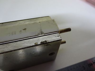 Antique Quartz Radio Crystal U.s. 1944 Motorola Wwii Frequency Control