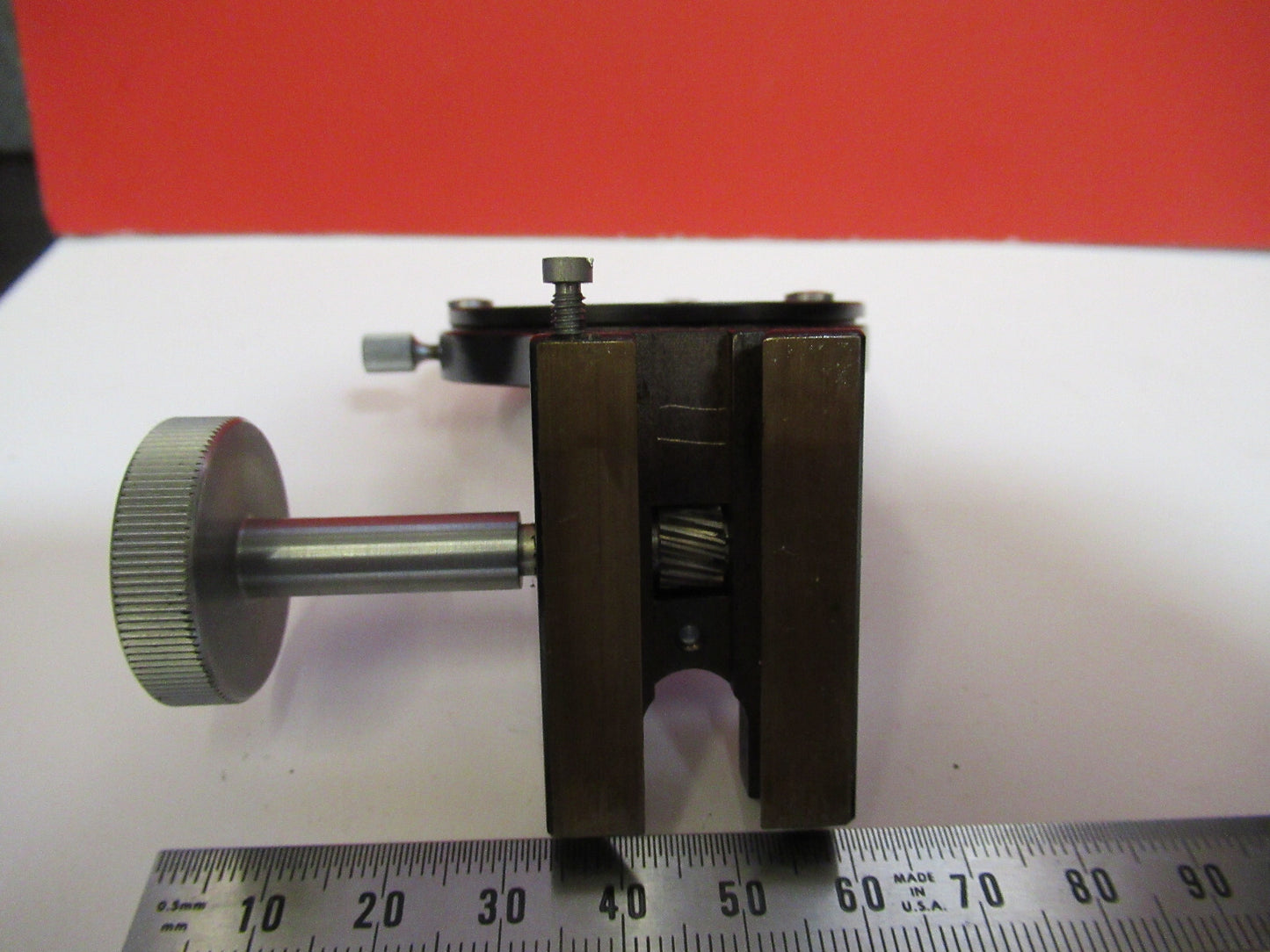 Bausch & Lomb Condenser Holder Brass Microscope Part