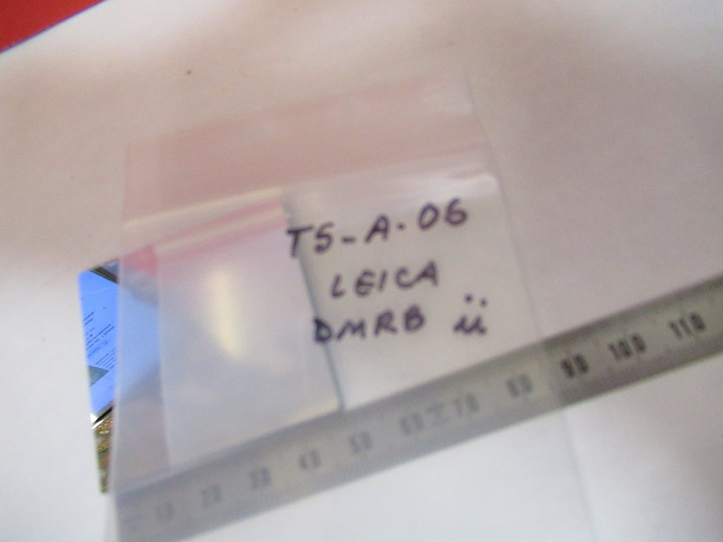 LEICA LEITZ GERMANY DMRB ILLUMINATOR MIRROR MICROSCOPE PART AS PICTURED T5-A-07